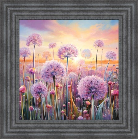 Pastel Allium Sunrise