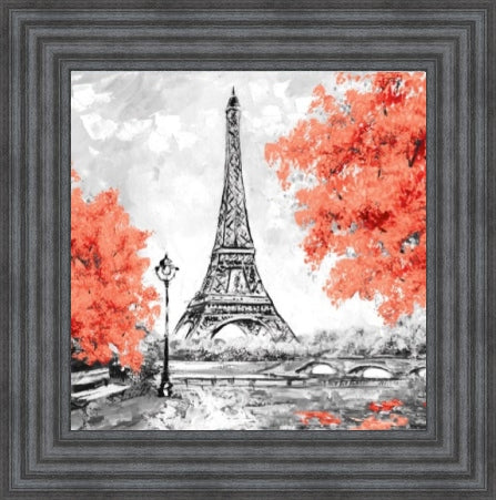 Paris Blossoms in Red II