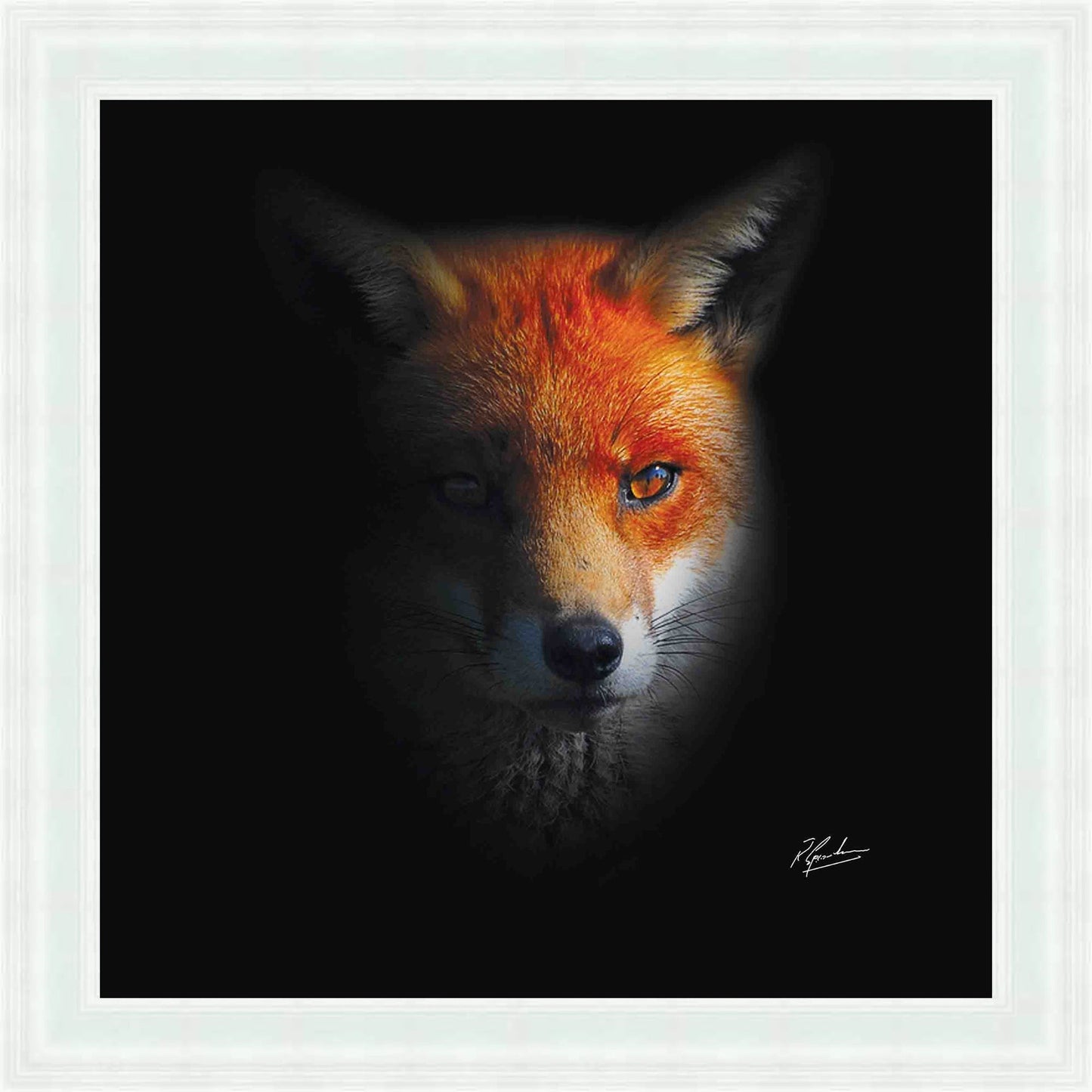 Dark Fox Mini Liquid Art