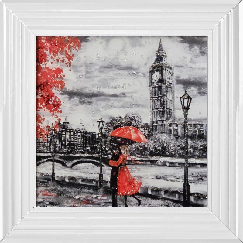 London Blossoms in Red