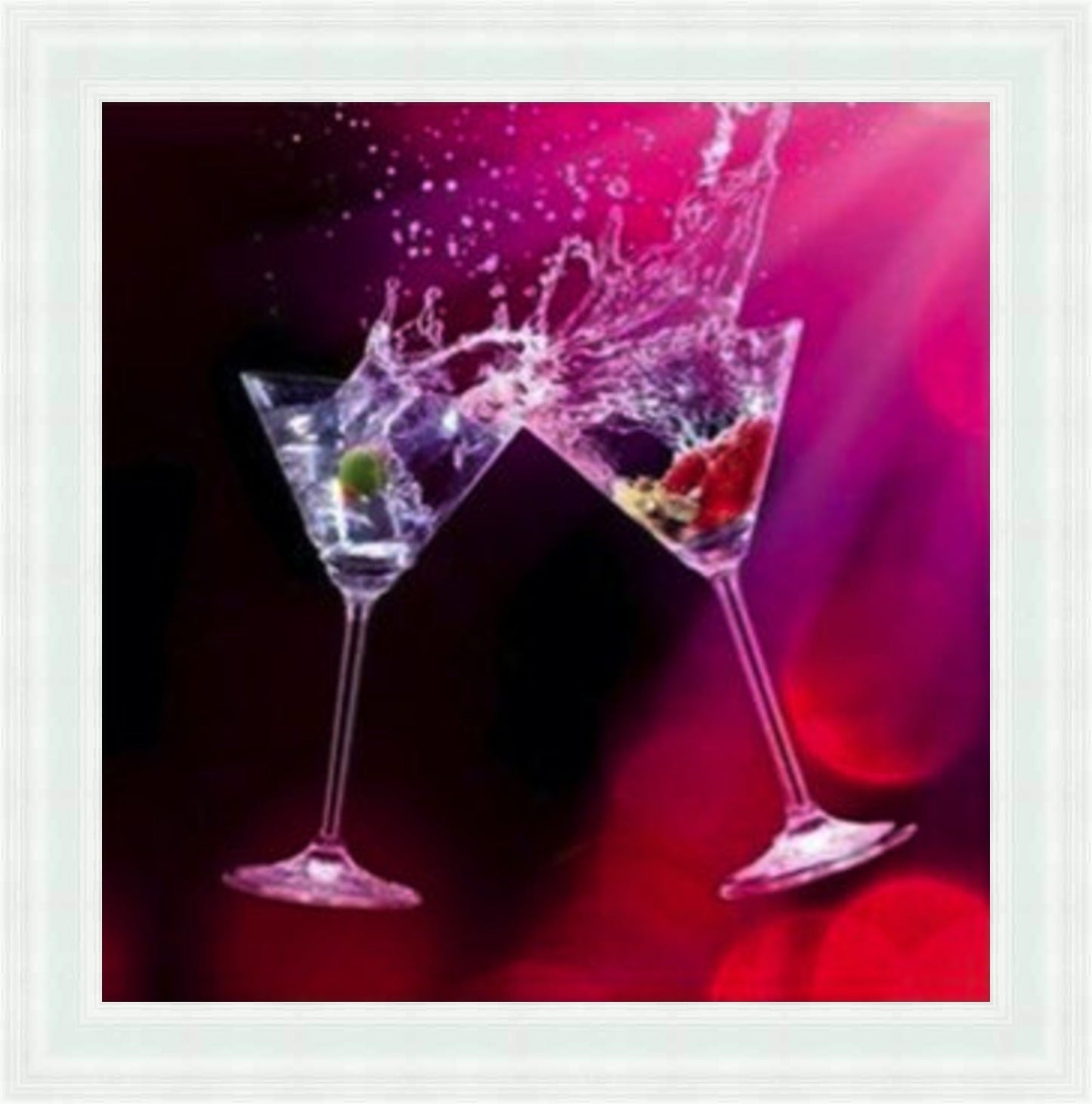 Cocktail Cheers - Colour Explosion Mini Liquid Art