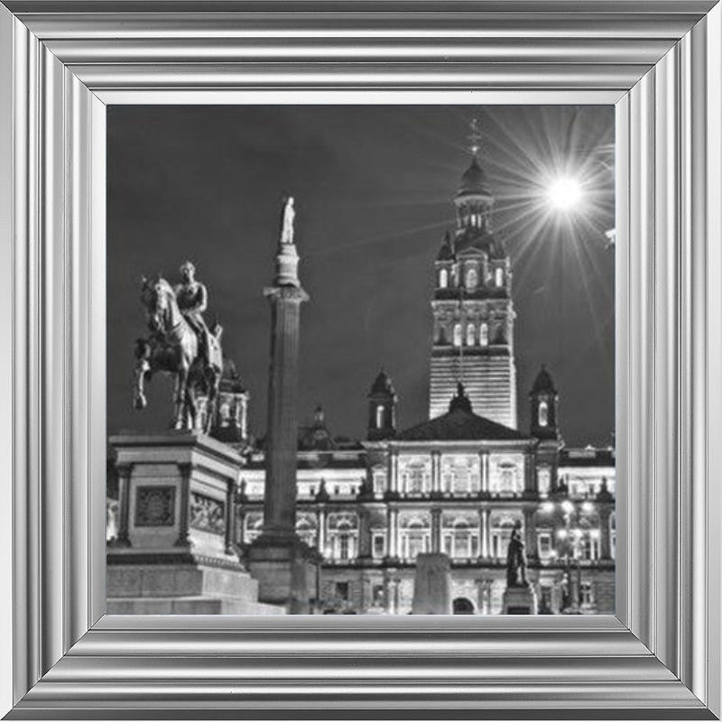 George Square, Glasgow - Black and White