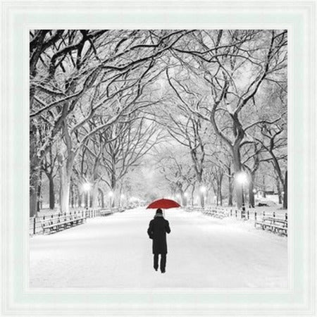 In Thoughts Of You - Red Mini Liquid Art