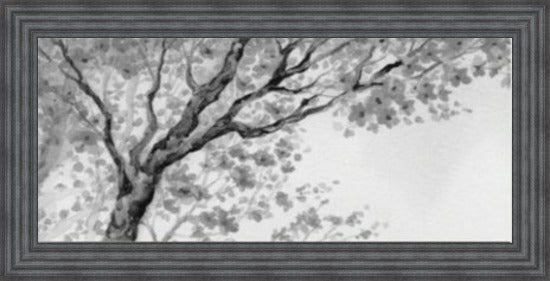 Autumn Blossom - Black and White