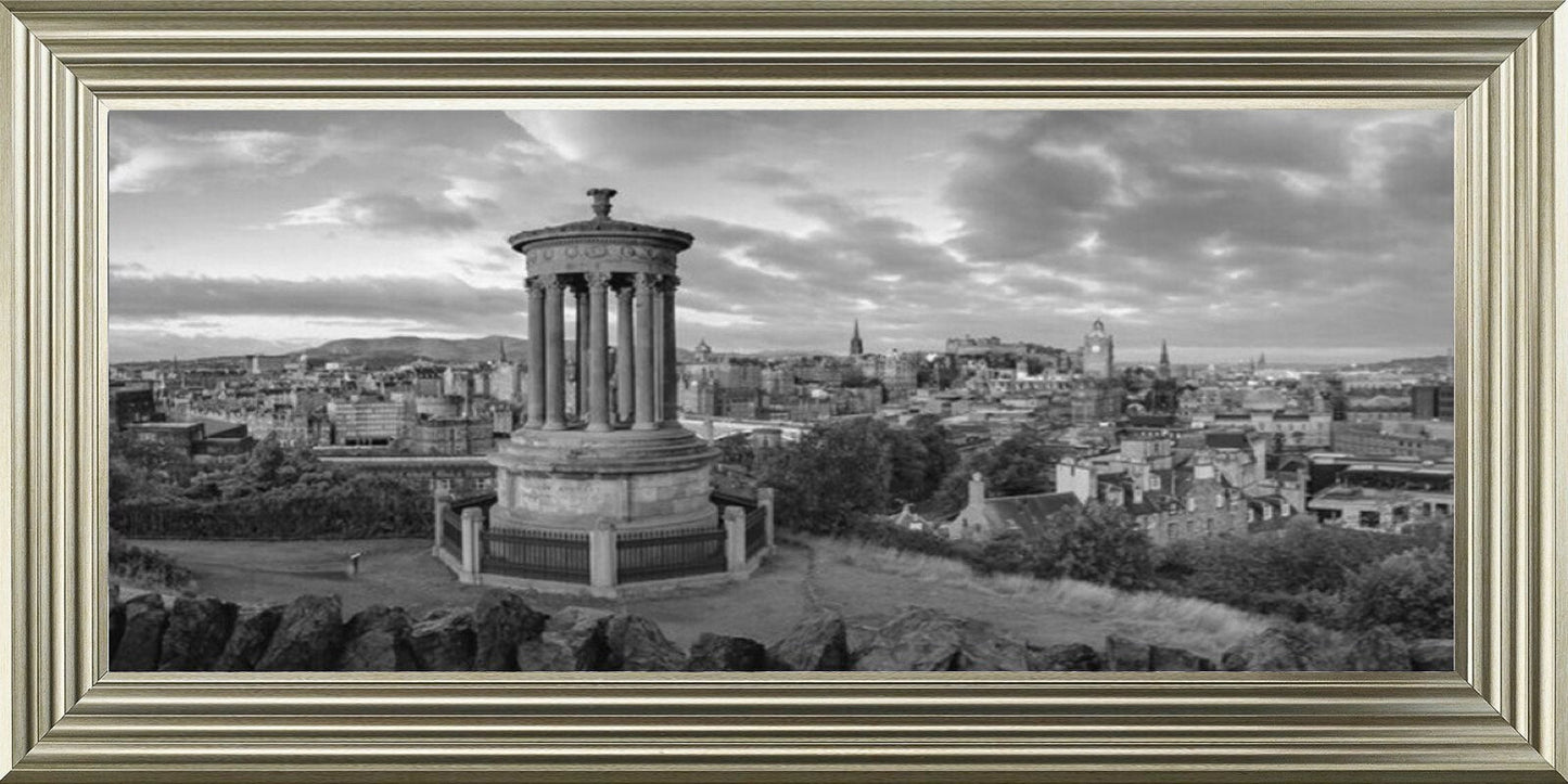 Calton Hill, Edinburgh - Black and White
