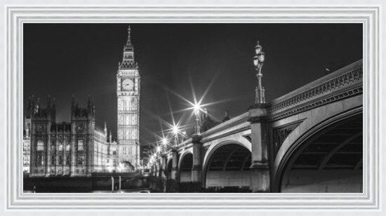 Big Ben, London - Black and White