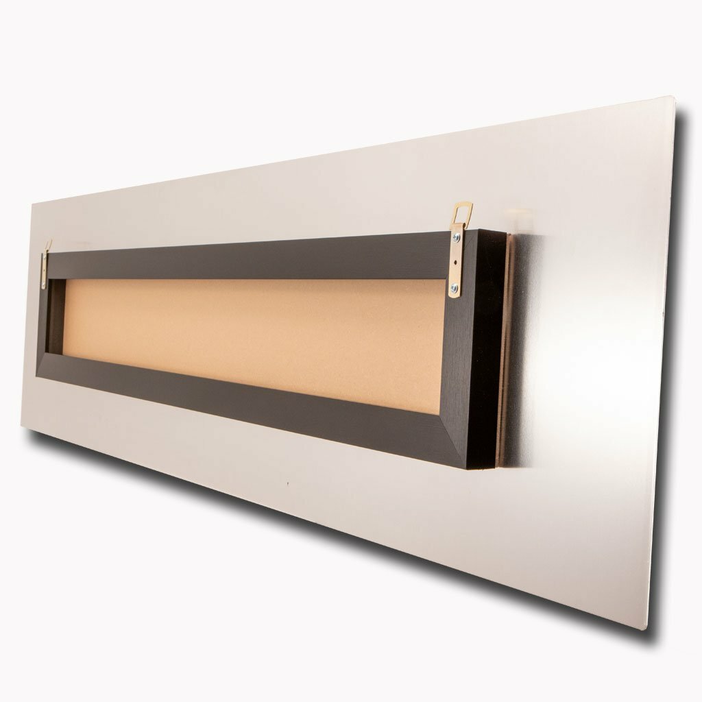 Lithium Hot Blush Wave Metal Art