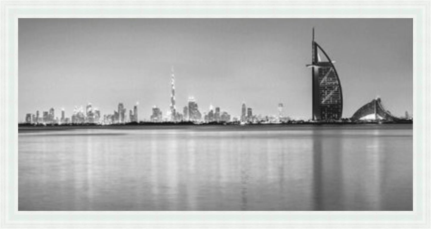 Burj Al Arab, Dubai (BW) Liquid Art