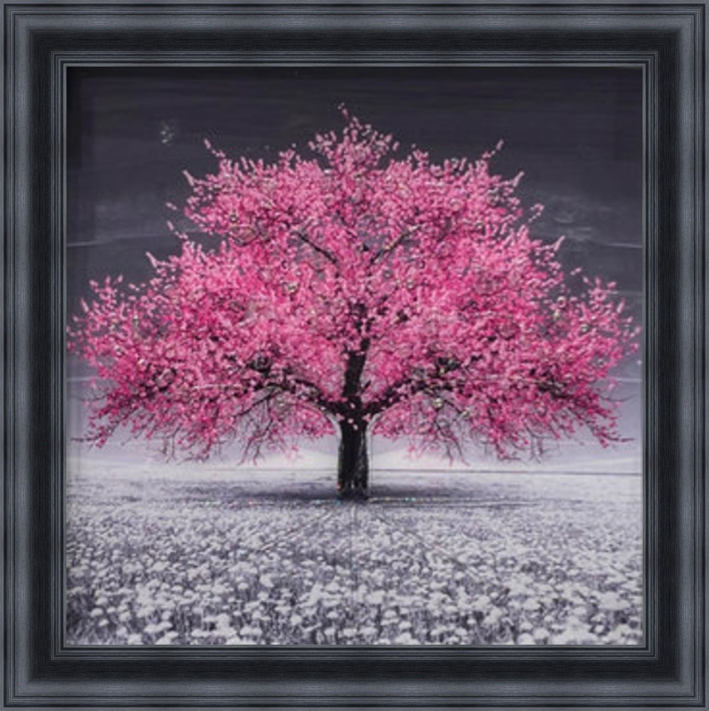 Pink Cherry Blossom Tree - Slim Frame
