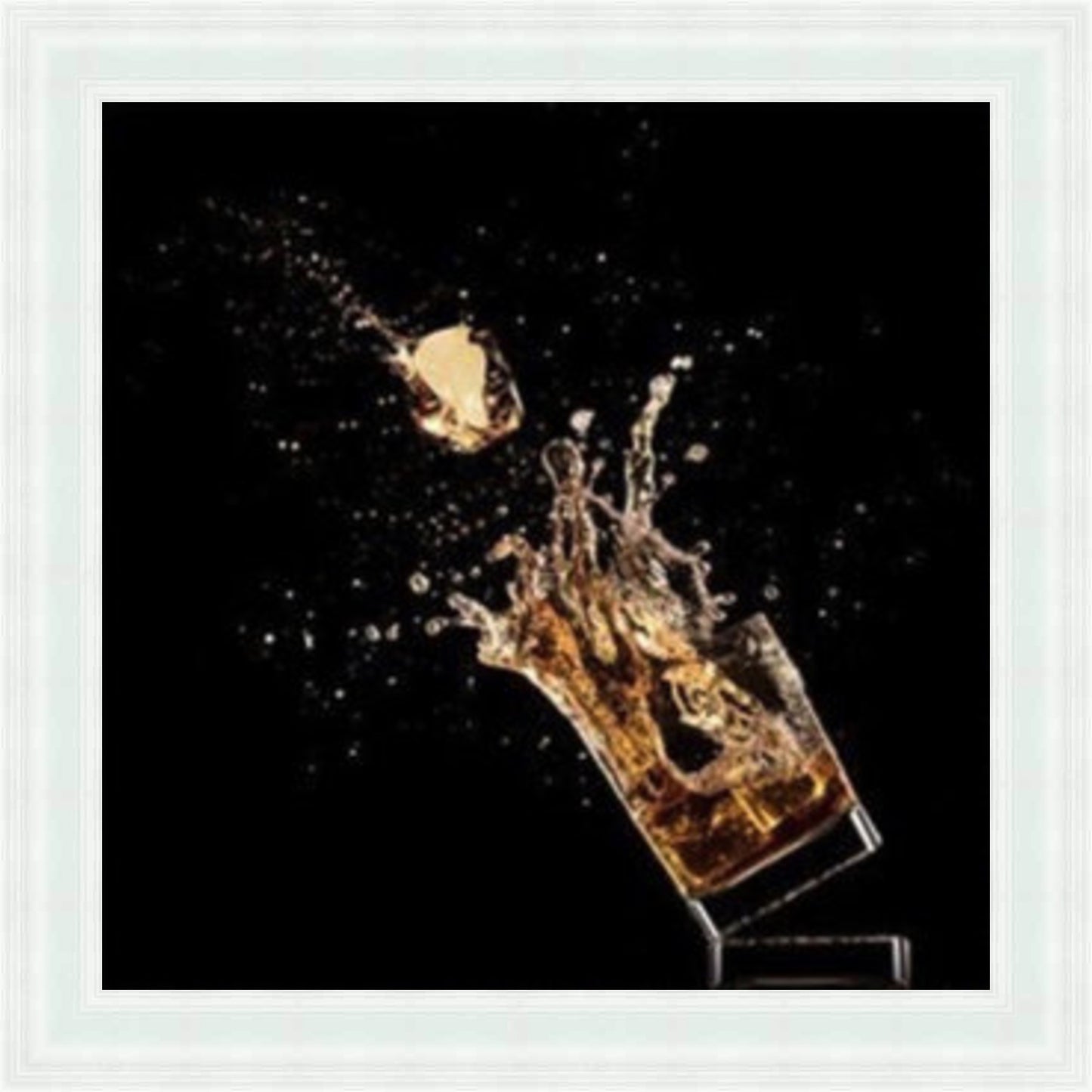 Whiskey Tilt Liquid Art