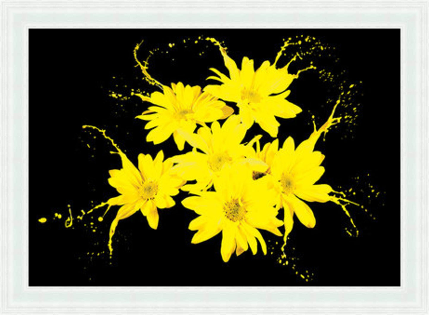 Flower Splash Liquid Art