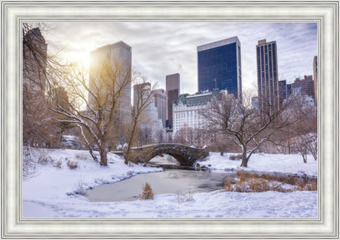 Winter at the Plaza Liquid Art