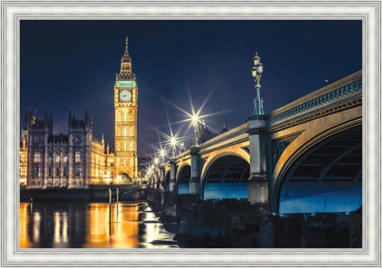 Evening at Westminster Liquid Art