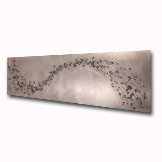 Lithium Alchemy Silver Metal Wall Art