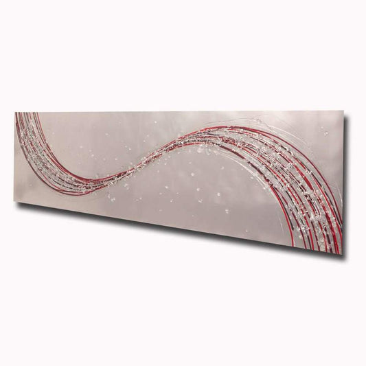 Lithium Winter Reds Metal Wall Art