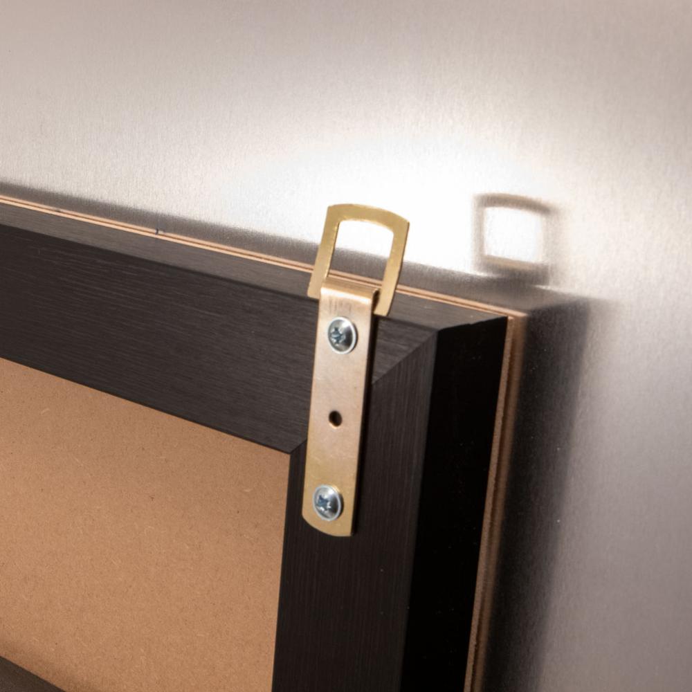 Lithium Yellow Wave Metal Wall Art