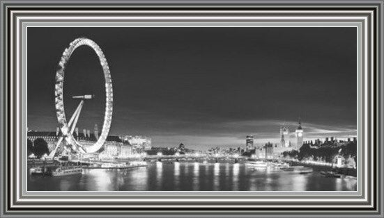 London Eye - Black and White