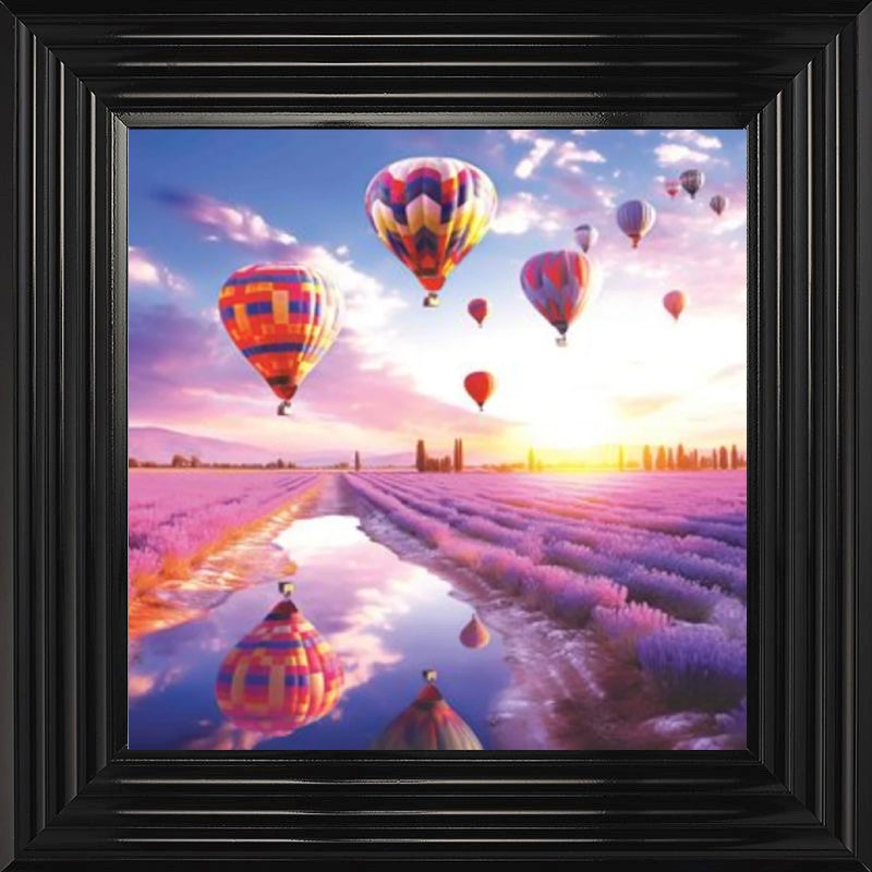 Balloons Over Lavender Water