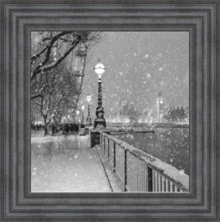 Winter Wonderland, London - Black and White