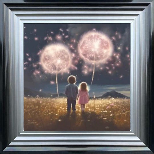 Dandelion Skies at Twilight