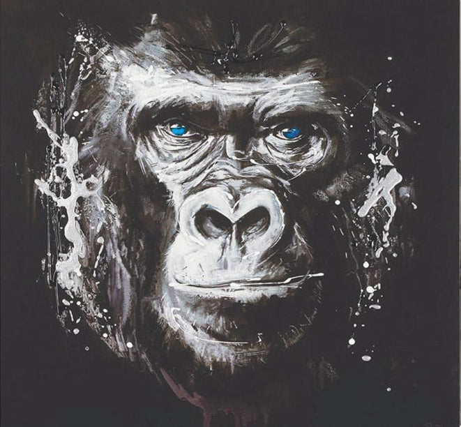 Gorilla Liquid Art