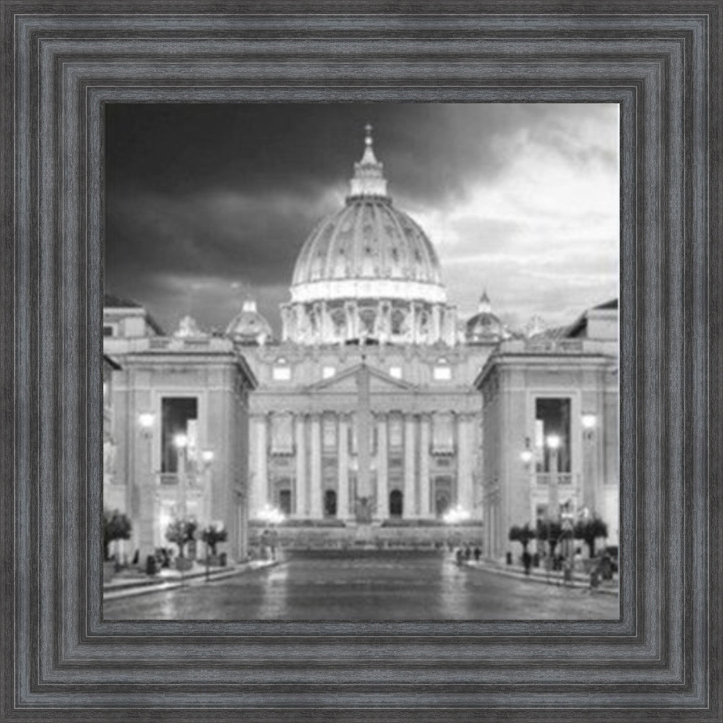 Basilica, Rome - Black and White