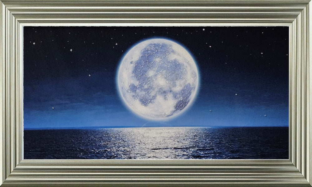 Blue Moon Over Water