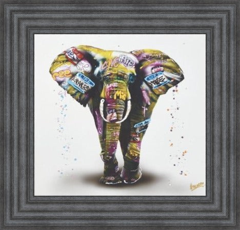 Elephants Don't Forget Liquid Art