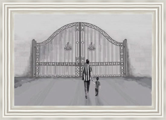 Football Liquid Art - St James Park, Newcastle United