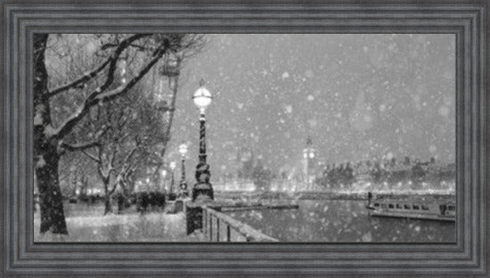 Winter Wonderland, London - Black and White