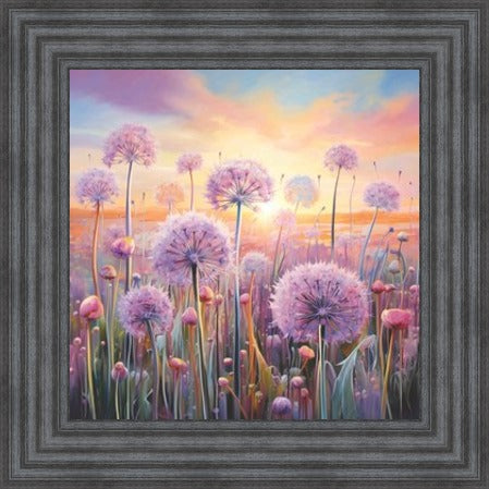 Pastel Allium Sunrise