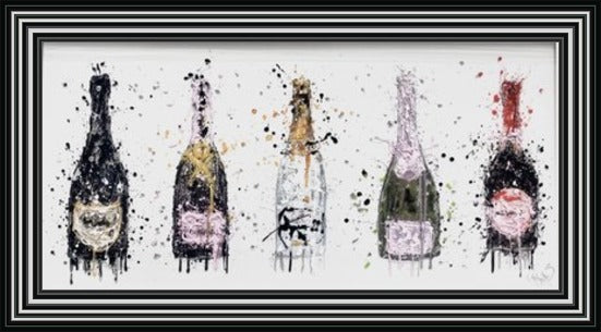 Champagne Bar Liquid Art