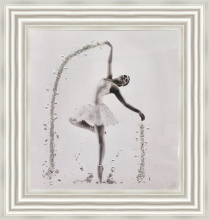 Strike a Pose Ballerina Liquid Art
