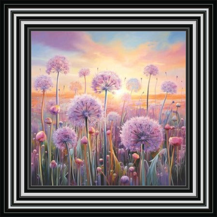 Pastel Allium Sunrise