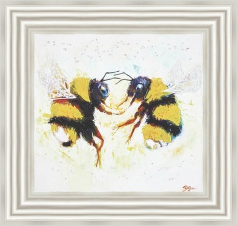 Dance Of The Bumble Bee Liquid Art