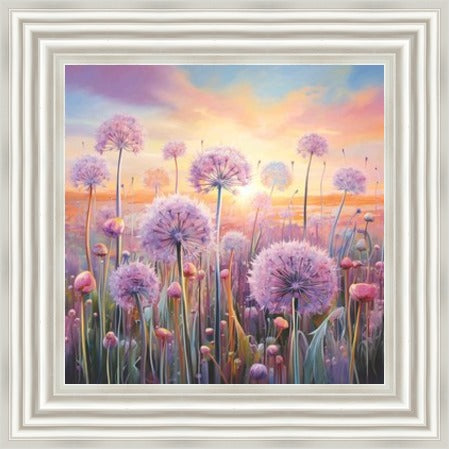 Pastel Allium Sunrise