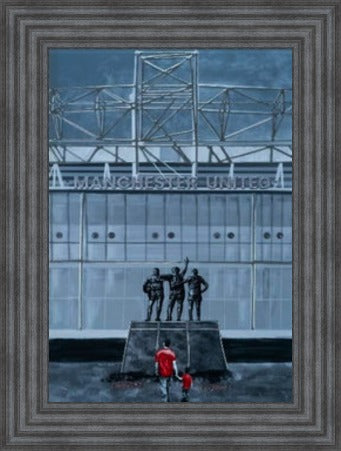 Football Liquid Art - Old Trafford, Manchester United