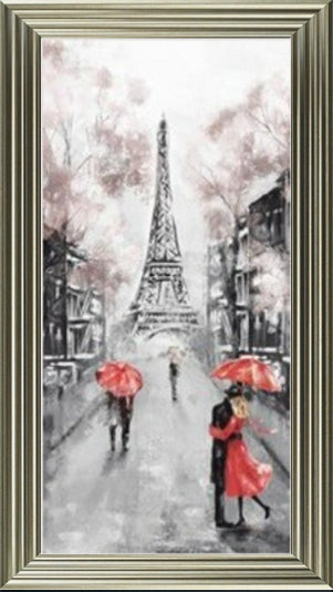 Paris Blossoms in Red