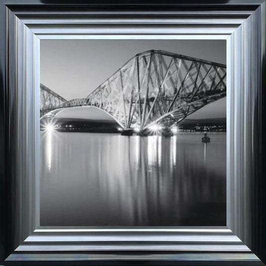 Forth Rail Bridge - Black and White