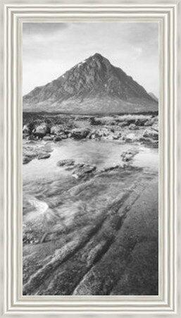 Peaceful Glencoe - Black and White