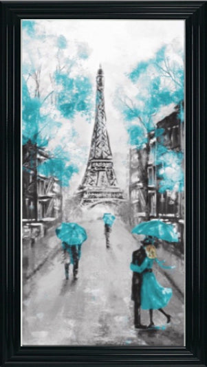 Paris Blossoms in Turquoise