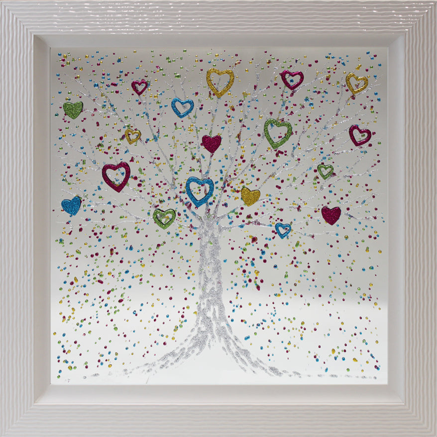 Tree of Love Rainbow Mirror