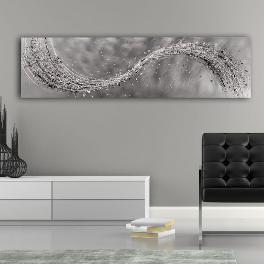 Lithium Mono Wave Metal Art