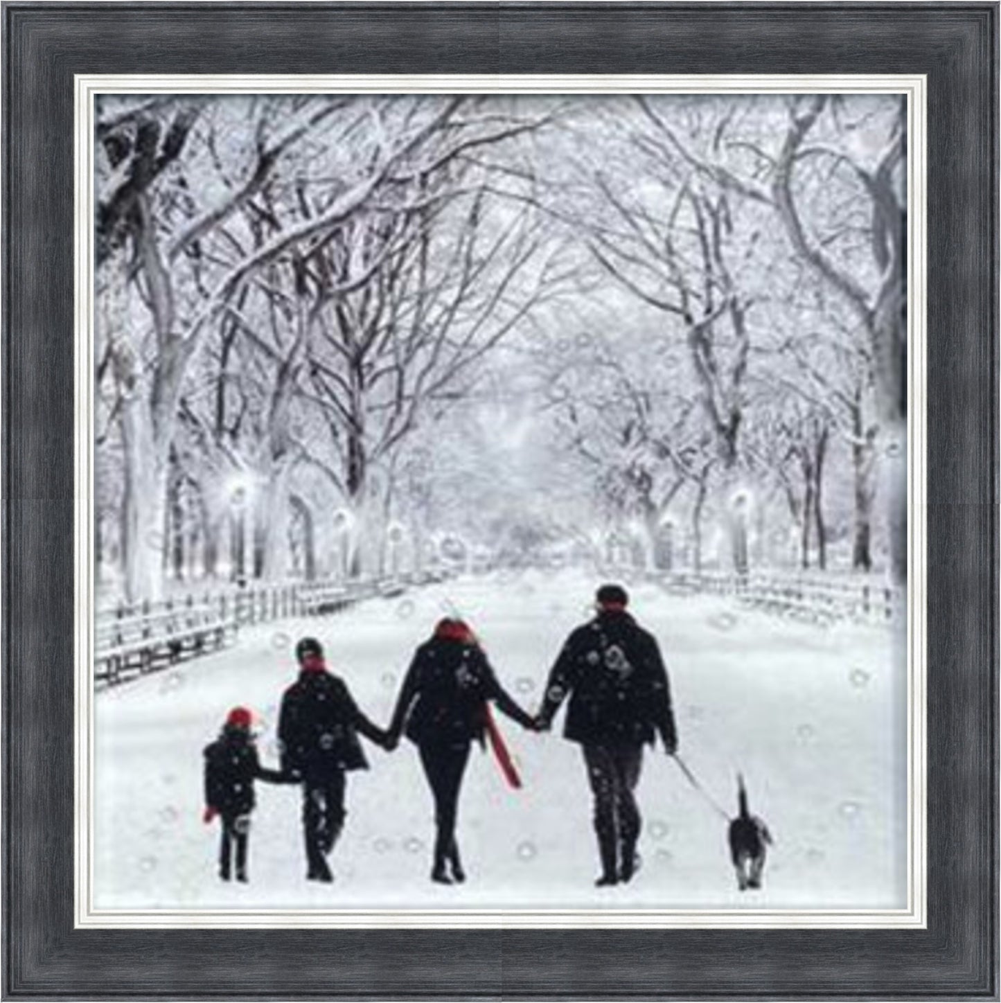 A Family Walk In The Park Red - Slim Frame