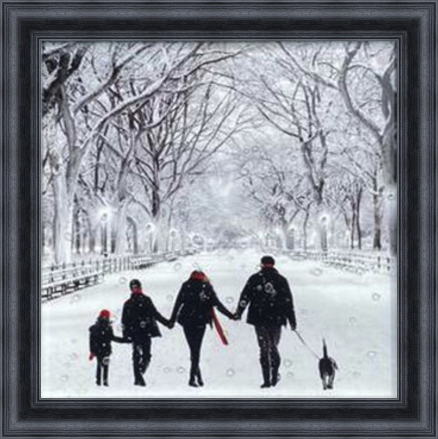 A Family Walk In The Park Red - Slim Frame
