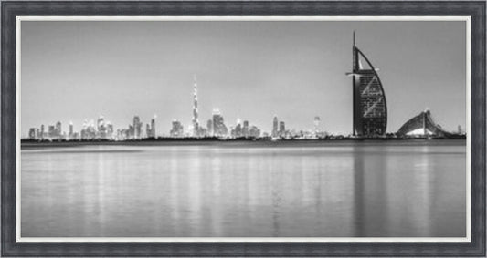 Burj Al Arab, Dubai (BW) Liquid Art