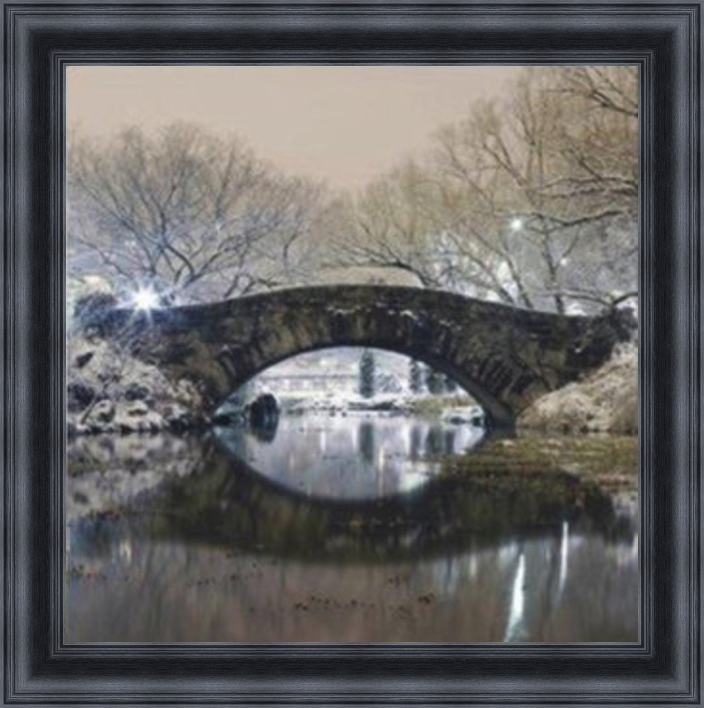 Gapstow Bridge, New York - Slim Frame