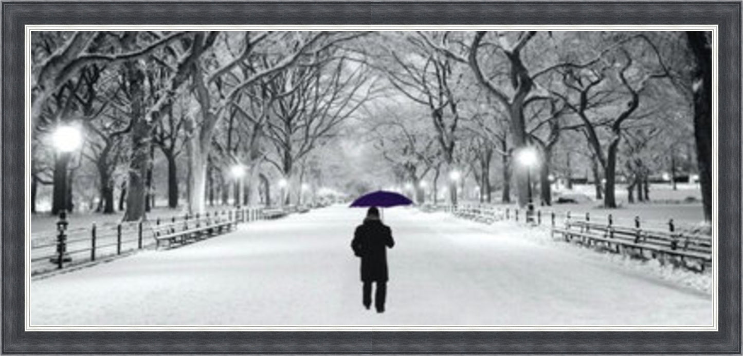 In Thoughts Of You - Purple - Slim Frame