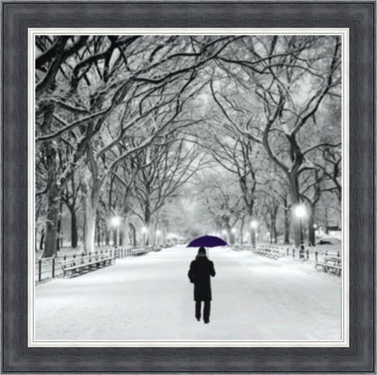 In Thoughts Of You - Purple - Slim Frame
