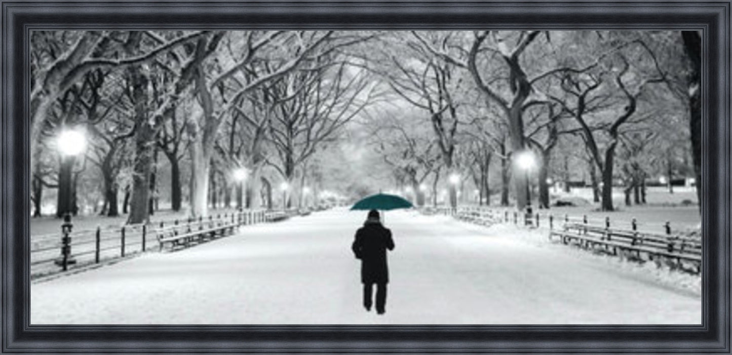 In Thoughts Of You - Turquoise - Slim Frame